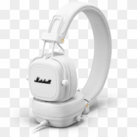 Color White"   Title=""   Data Srcset="https - Marshall Major 2 Wired, HD Png Download - headphones silhouette png
